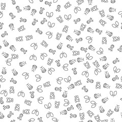 Lungs, Dropper, Nurse, Cancer Seamless Pattern for printing, wrapping, design, sites, shops, apps