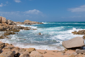 Fototapeta na wymiar Seascape, Santa Teresa Gallura in Sardinia