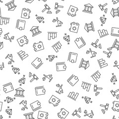 Progress bar, Scales, Bank, Diamond Seamless Pattern for printing, wrapping, design, sites, shops, apps