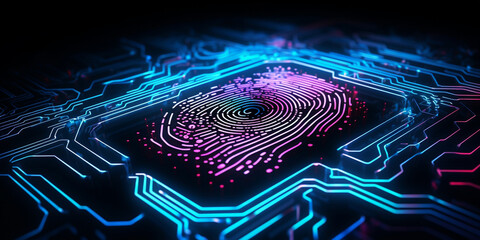 Cyber Fingerprint Lock Reader
