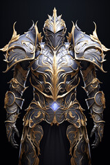 Warrior armor fantasy art concept	
