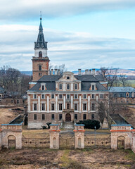 Zamek Rozztoka Dolny Slask Polska  © sopthedrone