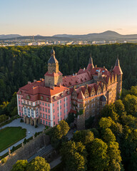 Zamek w Wałbrzychu - obrazy, fototapety, plakaty