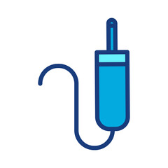 
Sound cable, audio plug, cord icon vector image.Suitable for use on web apps, mobile apps and print media. isolated on white background.
