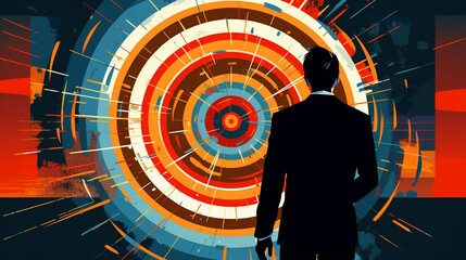 Business Goals, Reaching Targets, Business Media