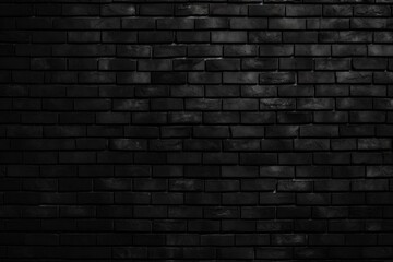 black brick wall background