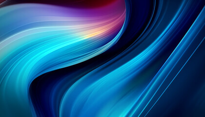 abstract wave blue purple color wallpaper 