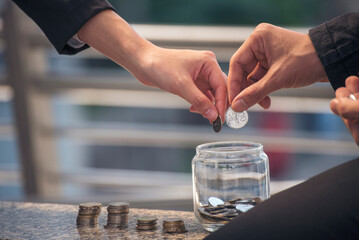 wedding couple lover planning money saving finance report solution planning wealth family with happiness.