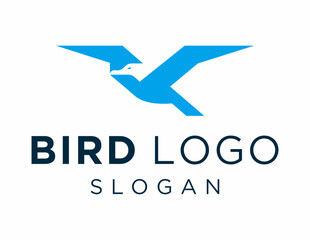 Logo about Bird on a white background. created using the CorelDraw application.