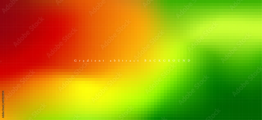 Aufkleber pixels mosaic gradient colorful graphic design pattern with space for your text. idea for banners an