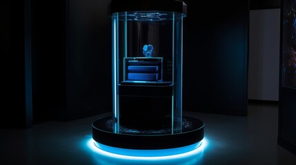 Timeless Glow: Vintage Glass Lantern for a Retro Home Decoratio, generative AI