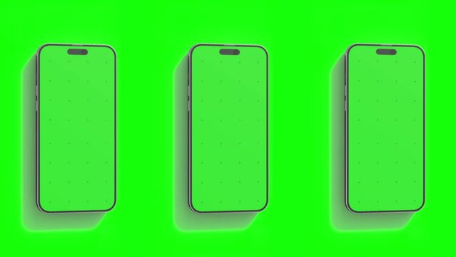 Smartphone mockup animation based on iphone 14 15 pro mx, for ui/ux design, infographics, online business, app design, marketing, photography and any design you want to load on it.