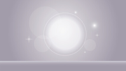 Abstract background with bokeh defocused lights. Vector illustration.