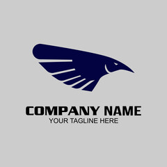 Eagle Logo Vector with luxury design.