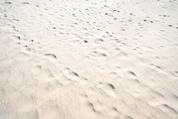 Detail of texture sand in tropical island, Summer background and travel design, High Quality Detail Of Curve sand texture background