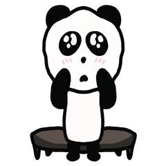 My dear little panda