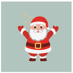 Vector of sinterklaas santa claus drawing illustration