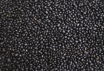 black seeds, black beans, closeup, background image