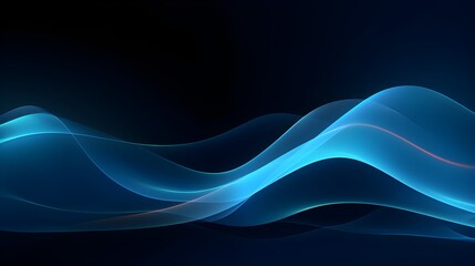 abstract blue background,, abstract blue wave, abstract blue waves background, Elegant background for business tech presentations, Futuristic technology style, dark background.