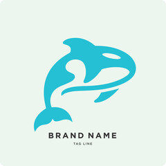 Premium Vector Letter Symbol Logo in color variations. Animal Pets Beautiful Logo type design for luxury company branding. Elegant identity design.