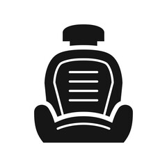 Car Part Icon, Car Seat Icon