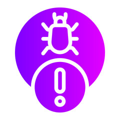 bug gradient icon