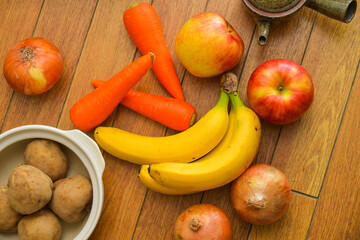 バナナのある風景