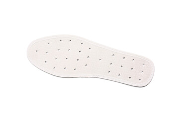 Orthopedic insole isolated on white background
