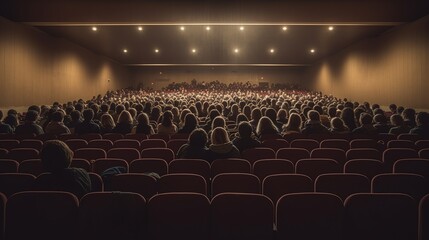 People in the auditorium