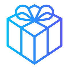  Square Giftbox With Big Ribbon 