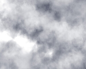 曇り空の水彩風イメージイラスト　背景