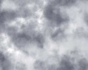 曇り空の水彩風イメージイラスト　背景