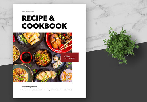 Red Clean Special Recipe Collection Book