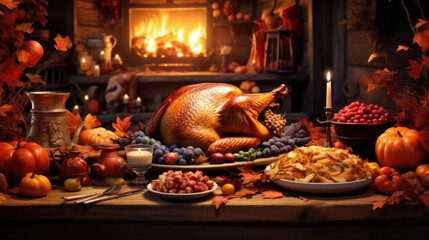 Obraz na płótnie Canvas Still life for Thanksgiving