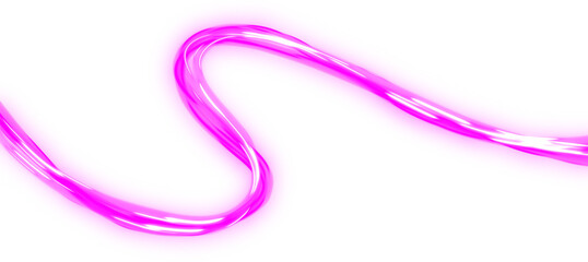 Speed Pink Glow Line Trails