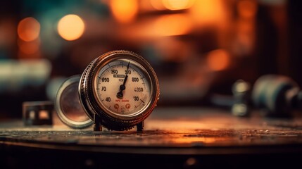 Time Captured: Antique Clocks and Vintage Instruments for Business and Measurement Tools, generative AI
