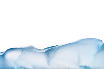 Obraz premium Closeup ice stone platform texture background.For design product display.transparent crystal pattern