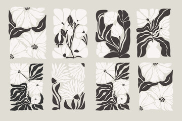 Abstract groovy Y2K background set. Vector posters in trendy retro psychedelic 2000s style. Aesthetic hippie. Girly cute design.