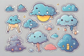 cute clouds.
Generative AI