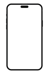 iphone mockup smartphone mockup. mobile phone mock up, vector illustration