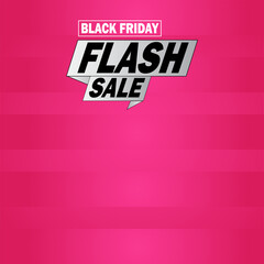 Black Friday Sale banner Modern minimal design background