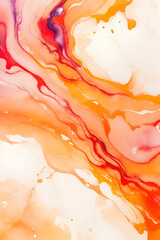 Alcohol ink art Mixing liquid paints Modern