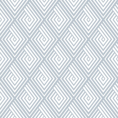 Abstract geometric pattern. A seamless vector background. White and gray ornament. Graphic modern pattern. Simple lattice graphic design.