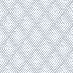 Abstract geometric pattern. A seamless vector background. White and gray ornament. Graphic modern pattern. Simple lattice graphic design.