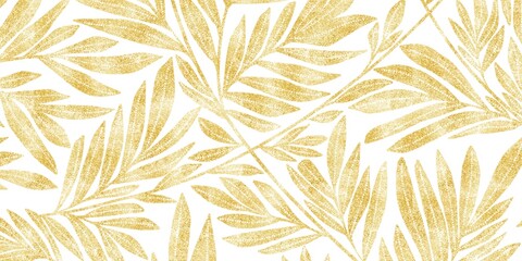 Obraz premium Gold Shining Paint Stain Hand Drawn Illustration brush stroke paint ornament decorate. Gold frame. Wedding invitation border. Geometric abstract