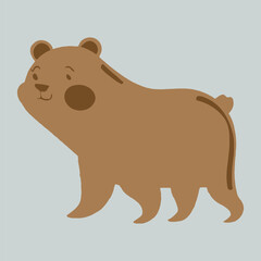 Cute Bear Vector Design