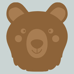 Cute Bear Vector Design