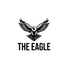 Eagle logo design vector illustrations