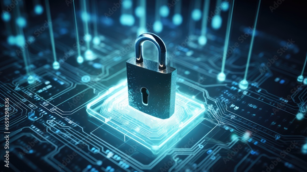 Aufkleber digital security encompasses the cyber protection and privacy of business technology data