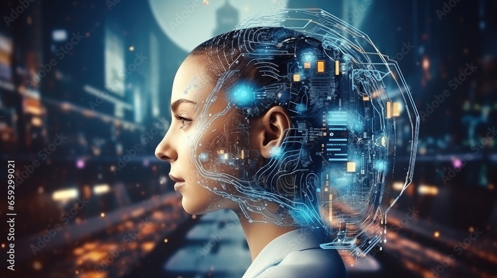 Aufkleber AI program using genius automation programming for smart learning and knowledge in cyberspace
